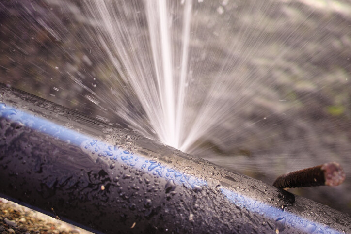 Burst pipe by DRT Restoration, LLC